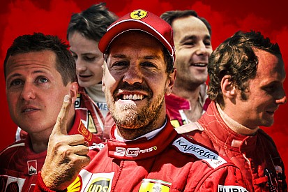¿Qué lugar ocupa Vettel en la historia de Ferrari en números?