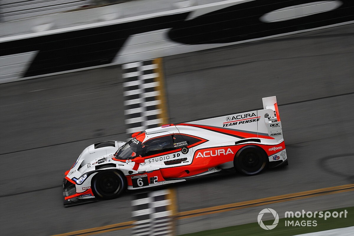 Montoya lidera primera práctica en IMSA post-COVID19