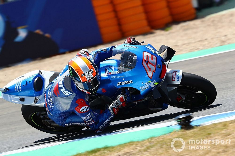 Injured Rins "super proud" to finish Andalusian GP
