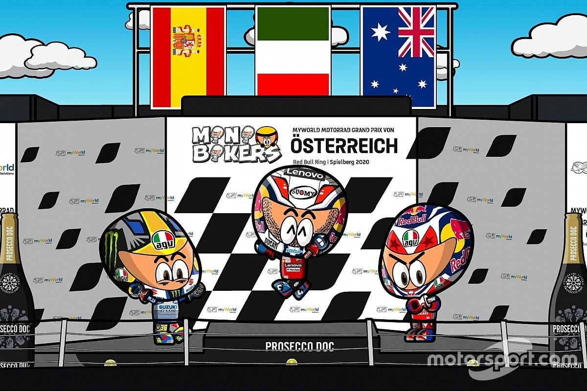Vídeo: el 'salvaje' GP de Austria de MotoGP según MiniBikers