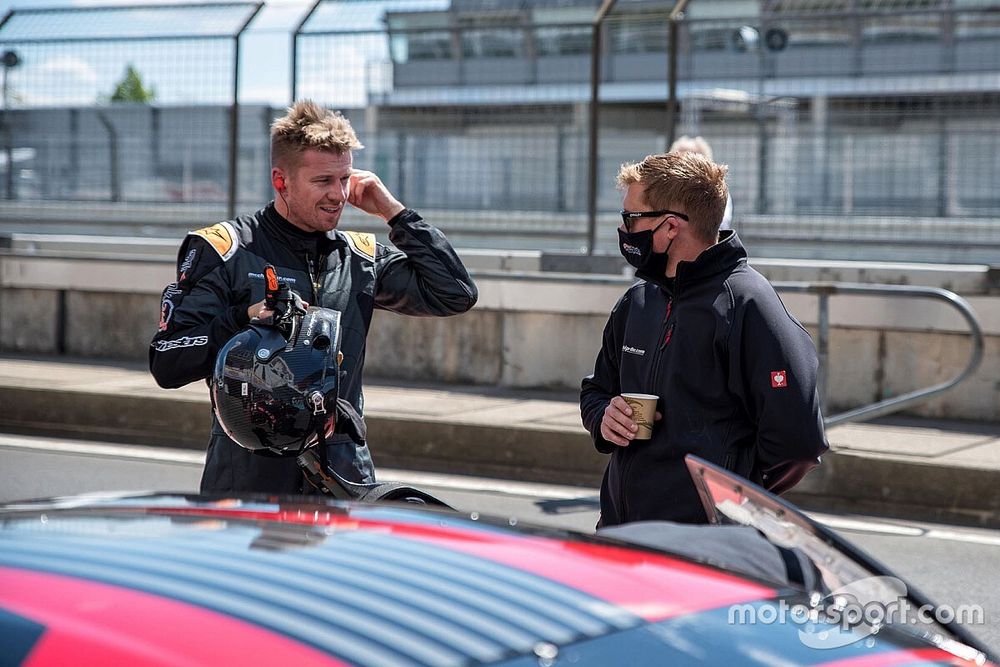 Test in pista con Nico Hülkenberg