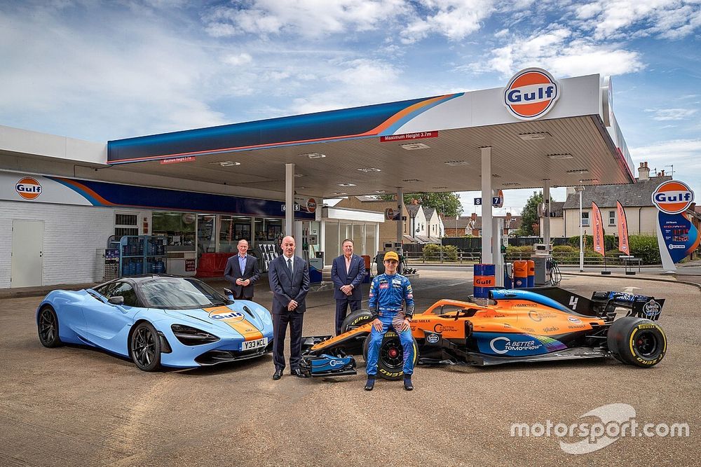 McLaren officialise son nouveau partenariat avec Gulf