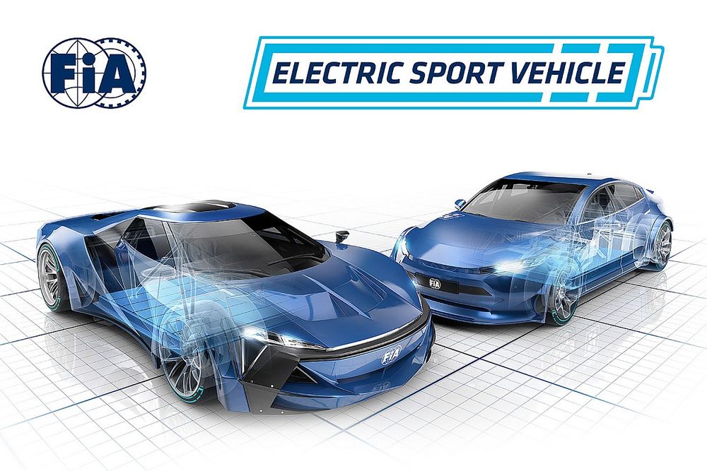 Vehículo eléctrico deportivo de la FIA