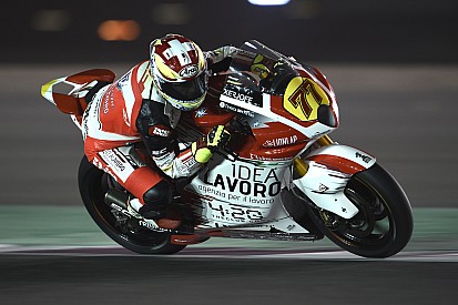 Fotostrecke: der Schweizer Aegerter, Lüthi und Forward Racing im Moto2-Test in Katar