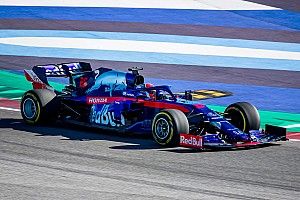 Fotogallery F1: primi giri per la Toro Rosso STR14 a Misano