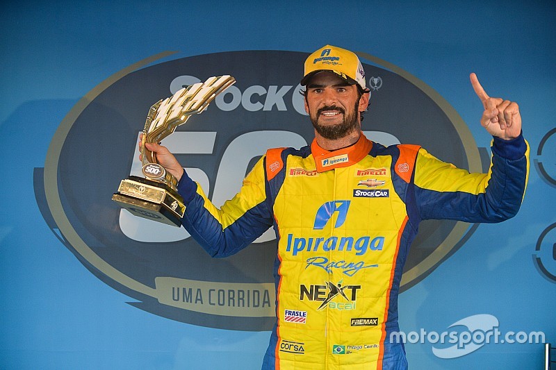 Sob chuva, Thiago Camilo faz a pole no Velopark na corrida 500 da história da Stock Car