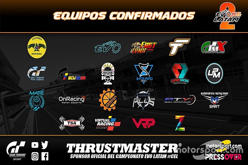 22 equipos de América Latina en la segunda edición del Torneo Evo Latam CEL