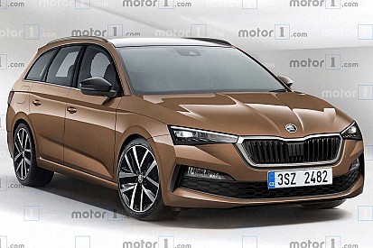Motor1 представив рендер нового універсалу Skoda Octavia