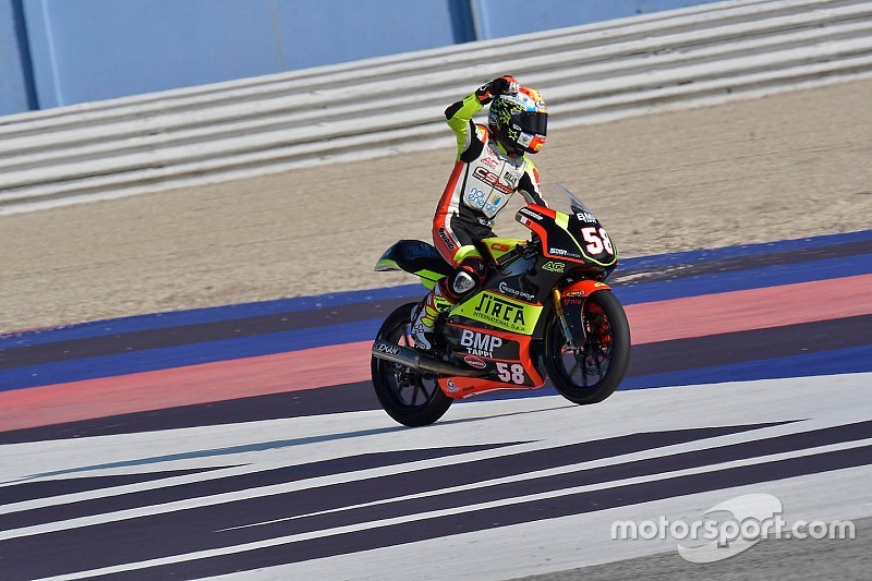 Doppietta anche nella PreMoto3 a Misano: a far festa è Luca Lunetta