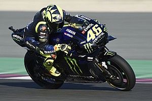 Rossi marca el mejor tiempo de la primera práctica en Qatar