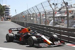 F1モナコFP1:レッドブルのペレスが首位、ホンダ勢はトップ4に3台。“モナコ初体験”の角田裕毅は9番手発進