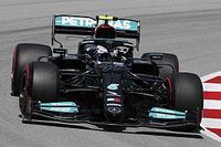 Bottas se lleva la FP1 en España por 0s033 sobre Verstappen y Pérez es 9°