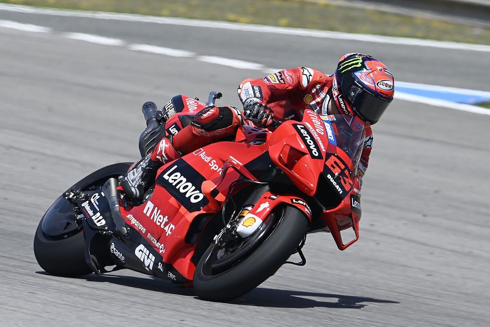 Bagnaia non ha dubbi: "La Ducati è la moto migliore"