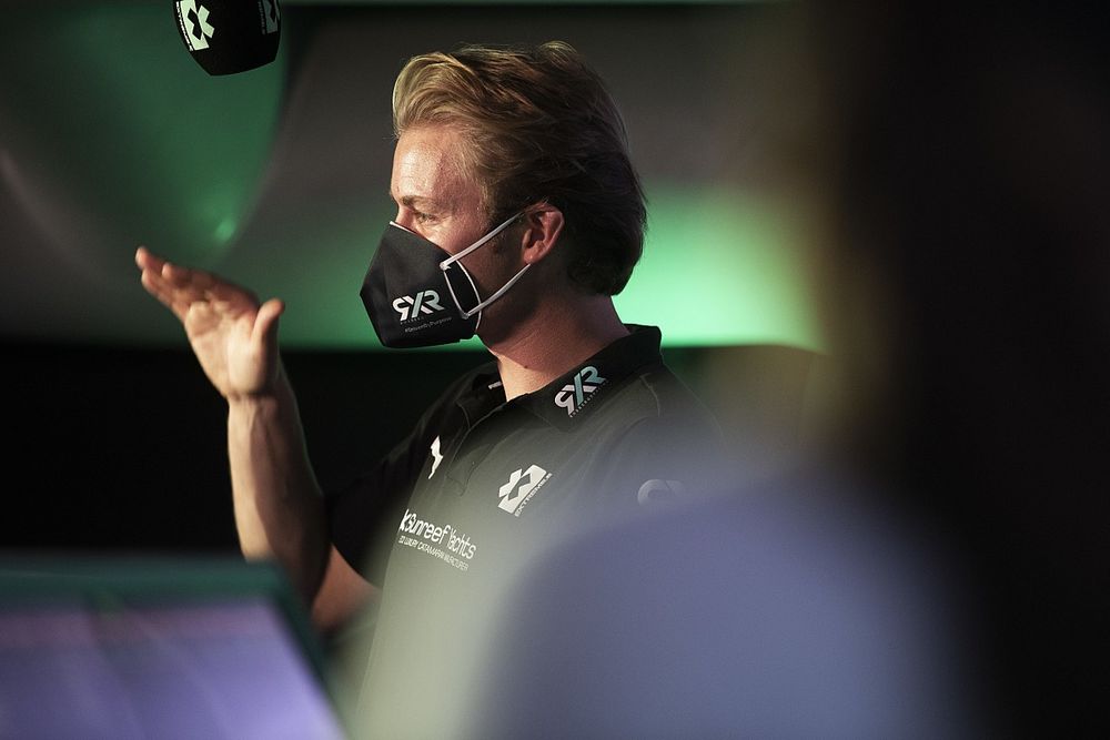 Nico Rosberg, founder and CEO, Rosberg X Racing, in the command centre