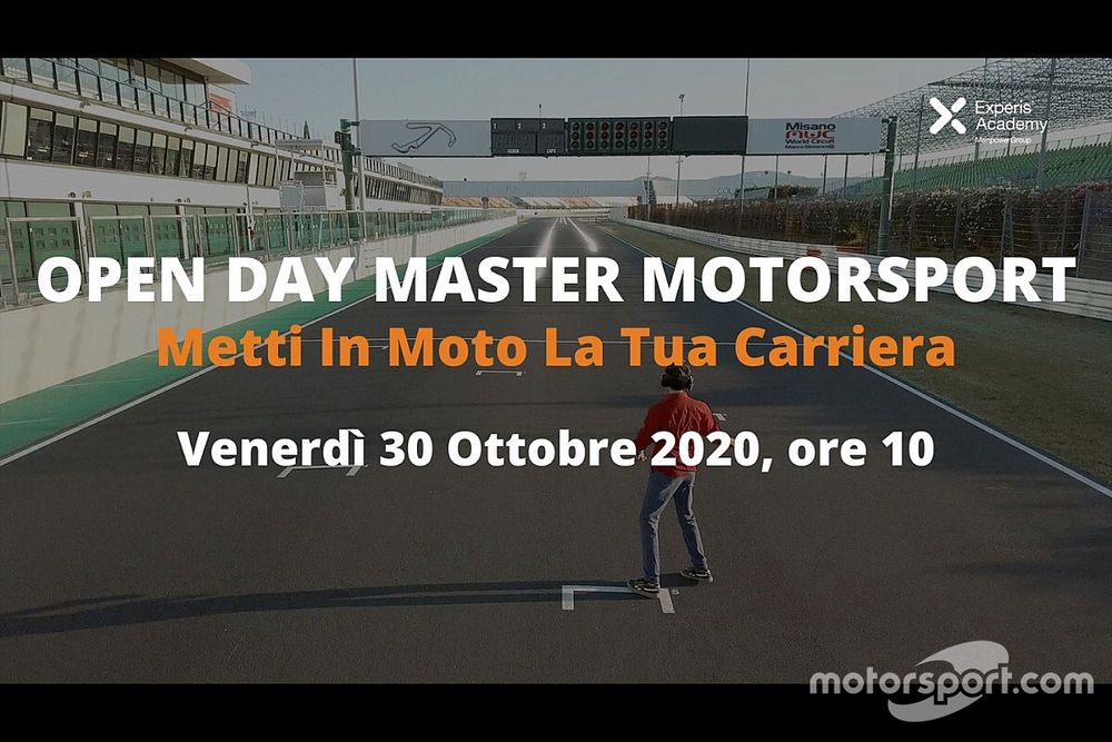 Experis Academy lancia l’Open Day Master Motorsport