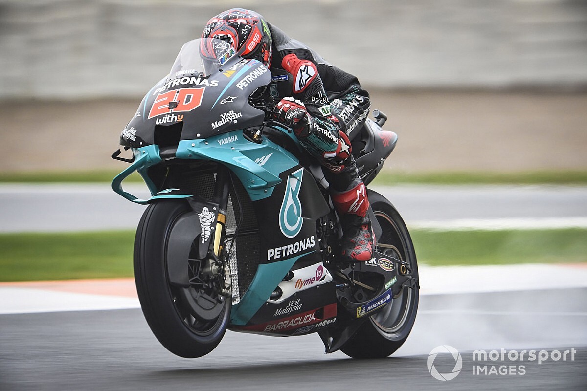 Quartararo: “Incrocio le dita per i motori, spero di non rompere”