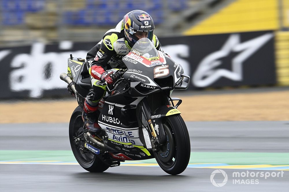 Zarco aimerait que les conditions restent humides