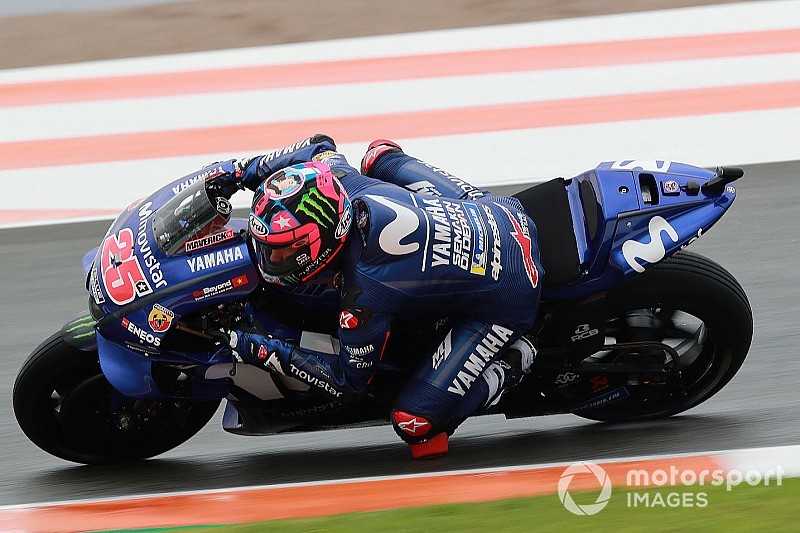 MotoGP Valencia: Vinales pole position, Marquez terjatuh