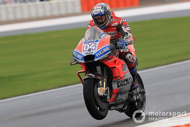 Dovizioso: “En esta pista, con lluvia y 27 vueltas, puede pasar de todo”