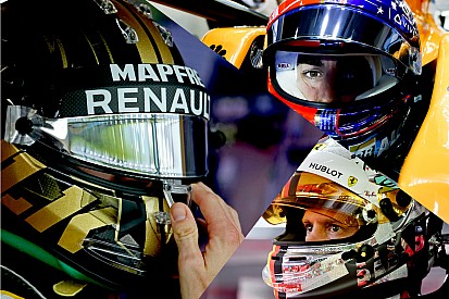 GALERI: Helm spesial para pembalap F1 2018