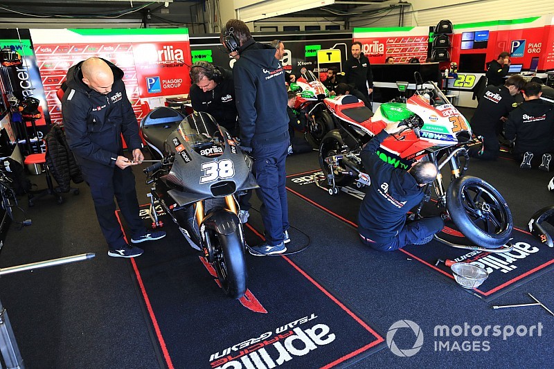 Une équipe de tests plutôt que satellite pour Aprilia