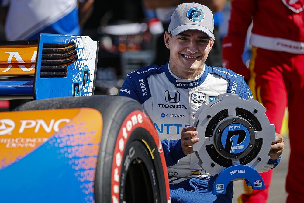 Палоу впервые выиграл квалификацию на этапе IndyCar