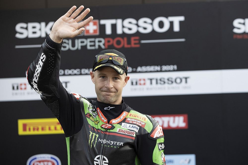 Il polesitter Jonathan Rea, Kawasaki Racing Team WorldSBK