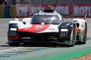 1-2 de Toyota en el warm up para las 24 Horas de Le mans