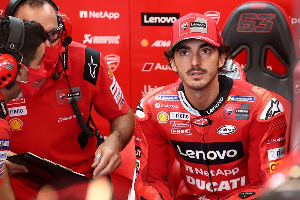 Stabil di Segala Kondisi, Pecco Bagnaia Lihat Peluang di Trek Basah