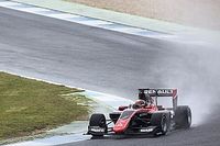 Renault's Aitken tops rainy second GP3 test day