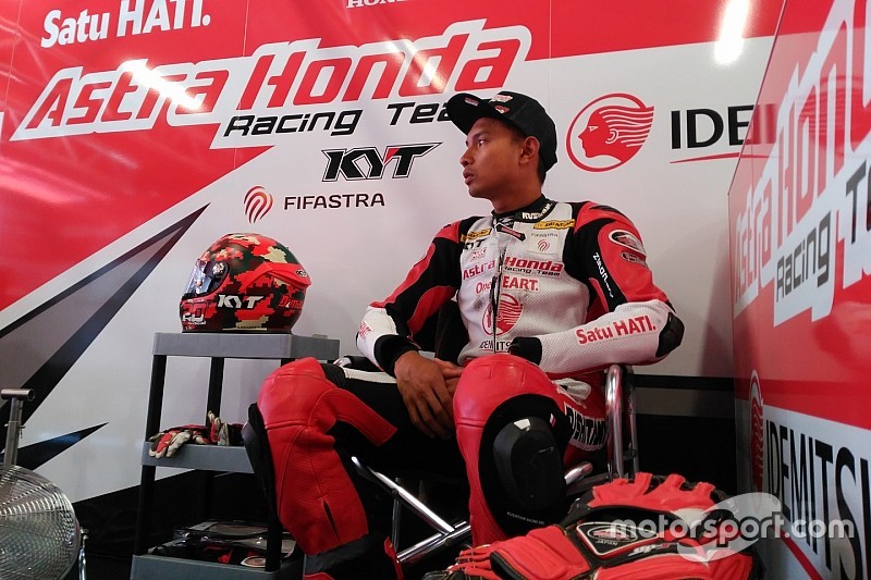 Demi CEV Moto2 Valencia, Dimas Ekky banyak berlatih