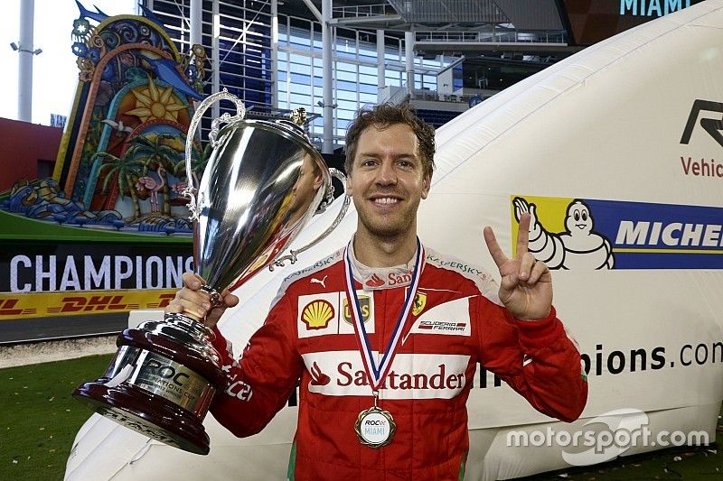 Sebastian Vettel antar Jerman juara 7 kali ROC Nations Cup