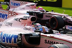 Force India larang Perez-Ocon bertarung usai insiden Spa