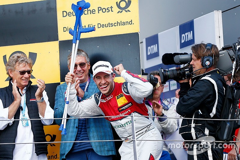 "Beeindruckend": Mike Rockenfeller mit Verletzung auf Platz 2