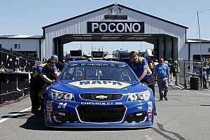 Chevrolet nowhere to be seen in Pocono battle for the win