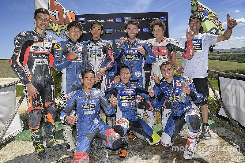 Participants of the Yamaha VR46 Master Camp