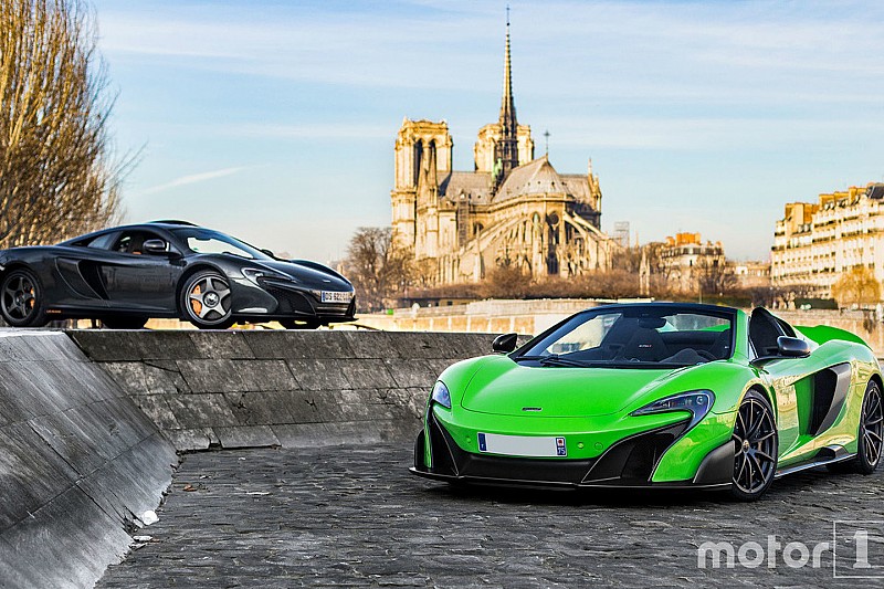 Photos - Deux McLaren très spéciales se retrouvent à Paris