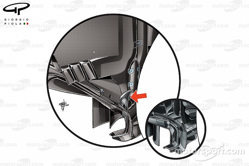 Tech analyse: Hoe Mercedes extra downforce genereerde in Singapore