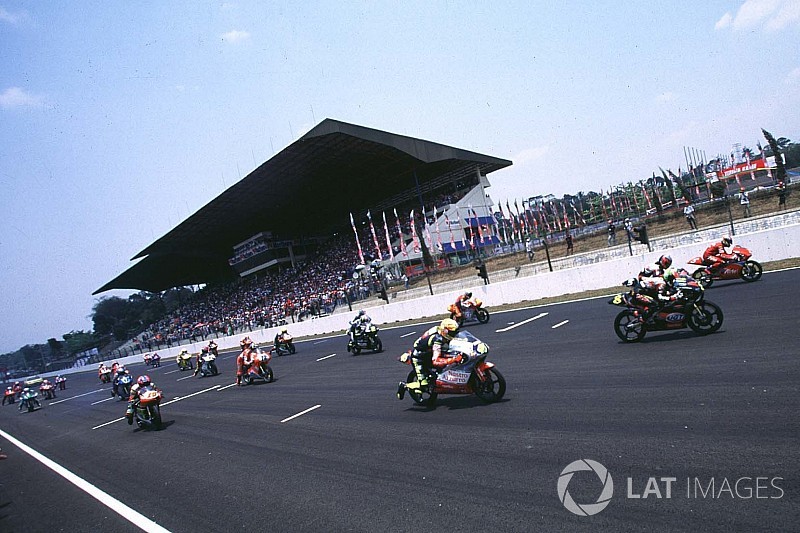 GALERI: Ketika Valentino Rossi juarai GP 125cc Indonesia 1997