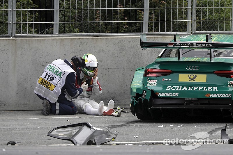 Mike Rockenfeller nach DTM-Crash: "Mir tut alles ein bisschen weh"