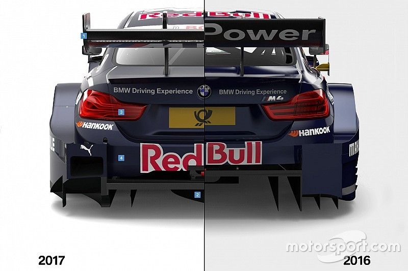 BMW M4 DTM: achteraanzicht