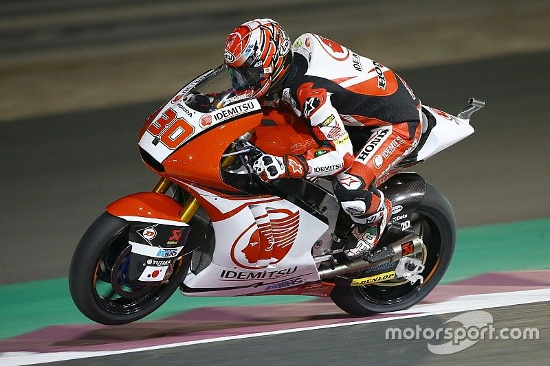 【Moto2カタール】決勝:中上貴晶3位表彰台獲得。モルビデリ初優勝