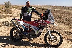Chus Puras se pasa a las motos en el Merzouga