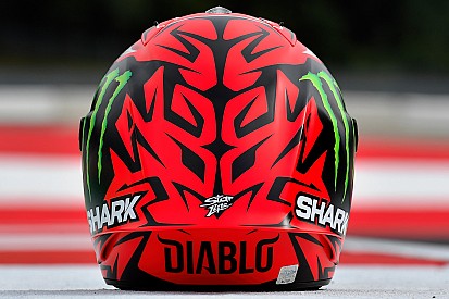 'Diablo', el casco especial que estrena Lorenzo en Austria