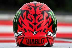 'Diablo', el casco especial que estrena Lorenzo en Austria