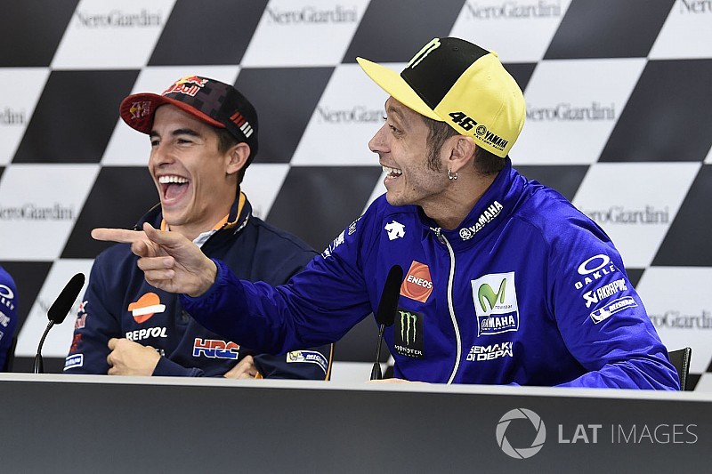 Rossi: “Lorenzo ya está para ganar, y puede hacerlo en esta carrera”