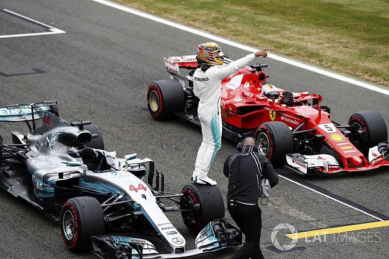 GP Inggris: Hamilton klaim pole di kandang, Vettel P3