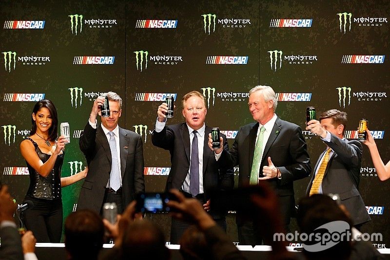 Rick Hendrick believes Monster "could be a big boost" for NASCAR