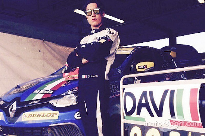 Davide Nardilli in Clio Cup Italia con la Melatini Racing