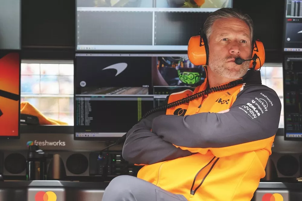Zak Brown, Chief Executive Officer of McLaren